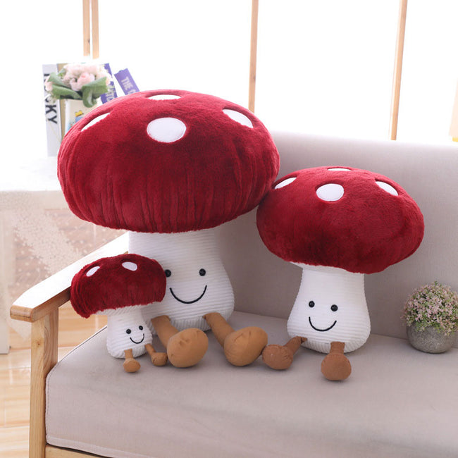 stuffed toy mushroom