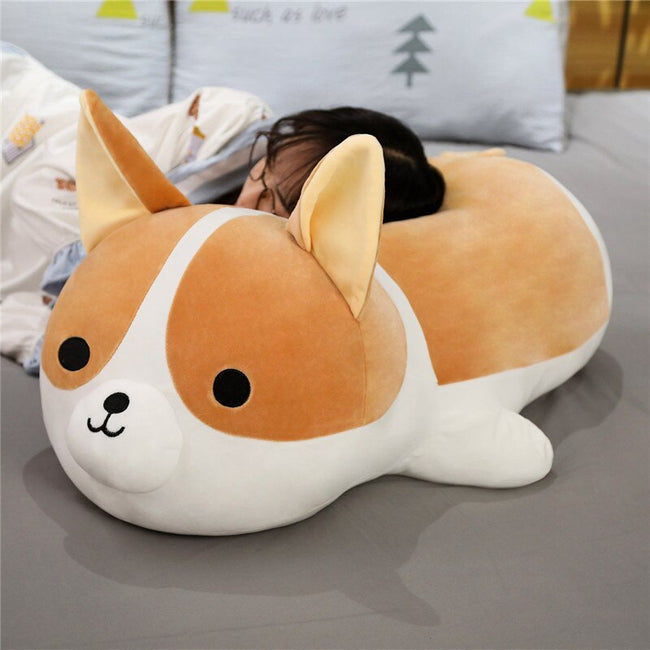 giant stuffed corgi