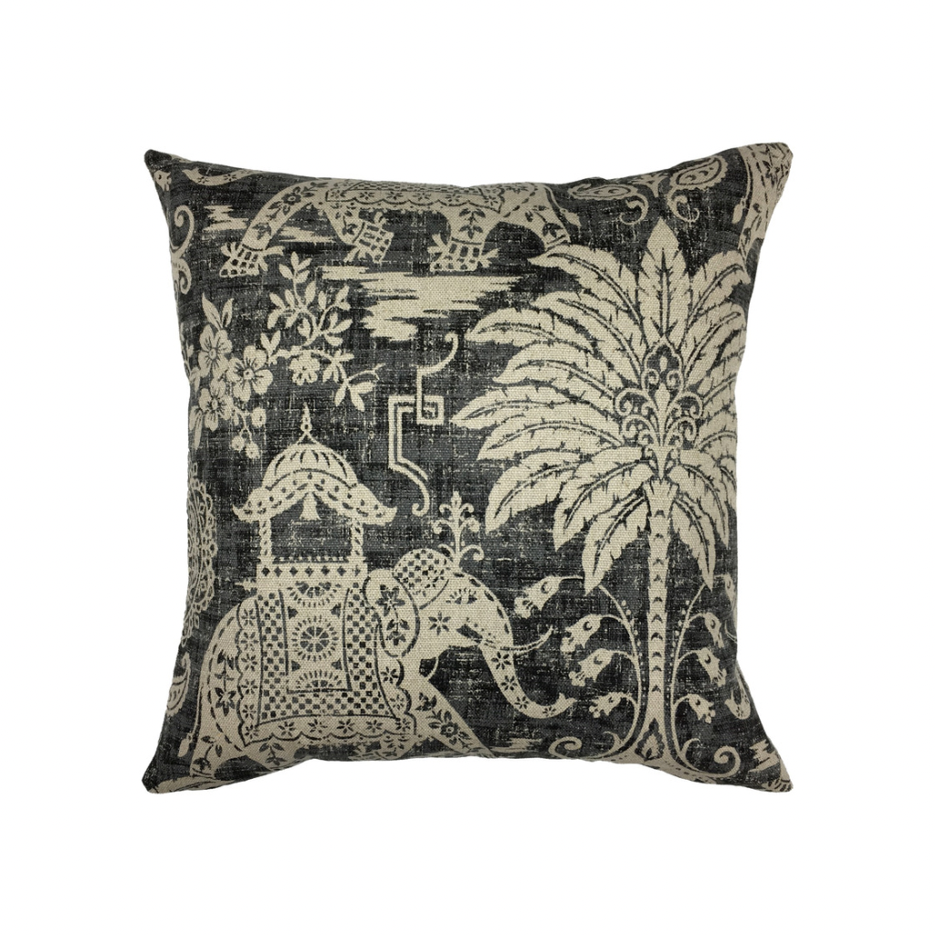 Maharaja Pillow | Charcoal