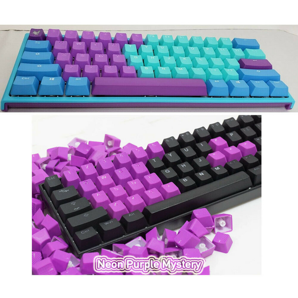 Tfue Fortnite Neon Purple Rubber Keycaps 22 Neon Backlit Tai Hao Duc Entegron