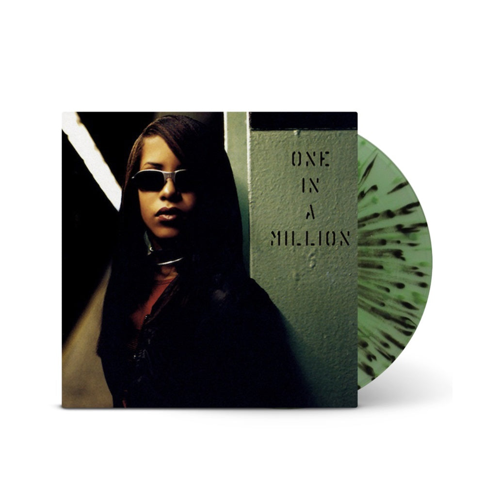 Aaliyah - One in A Million Olive Green w/ Black Splatter D2C Vinyl ...