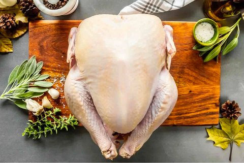 turkey uncooked