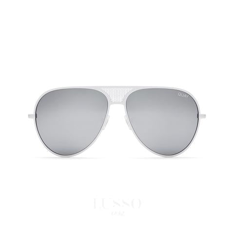 QUAYXKYLIE Iconic White Sunglasses 