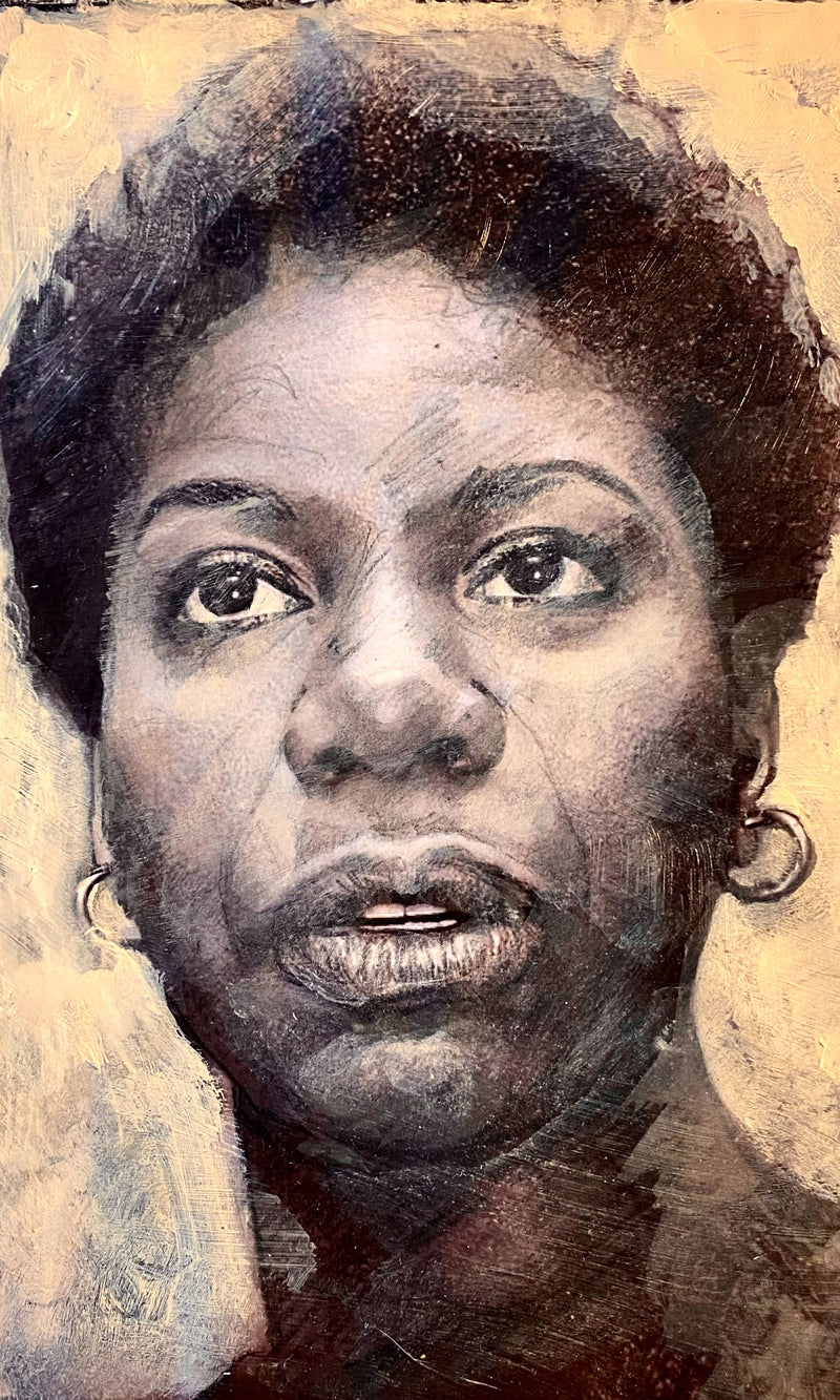 Fulton Ross, Gale (Nina Simone) – Black Art In America™ Gallery & Gardens