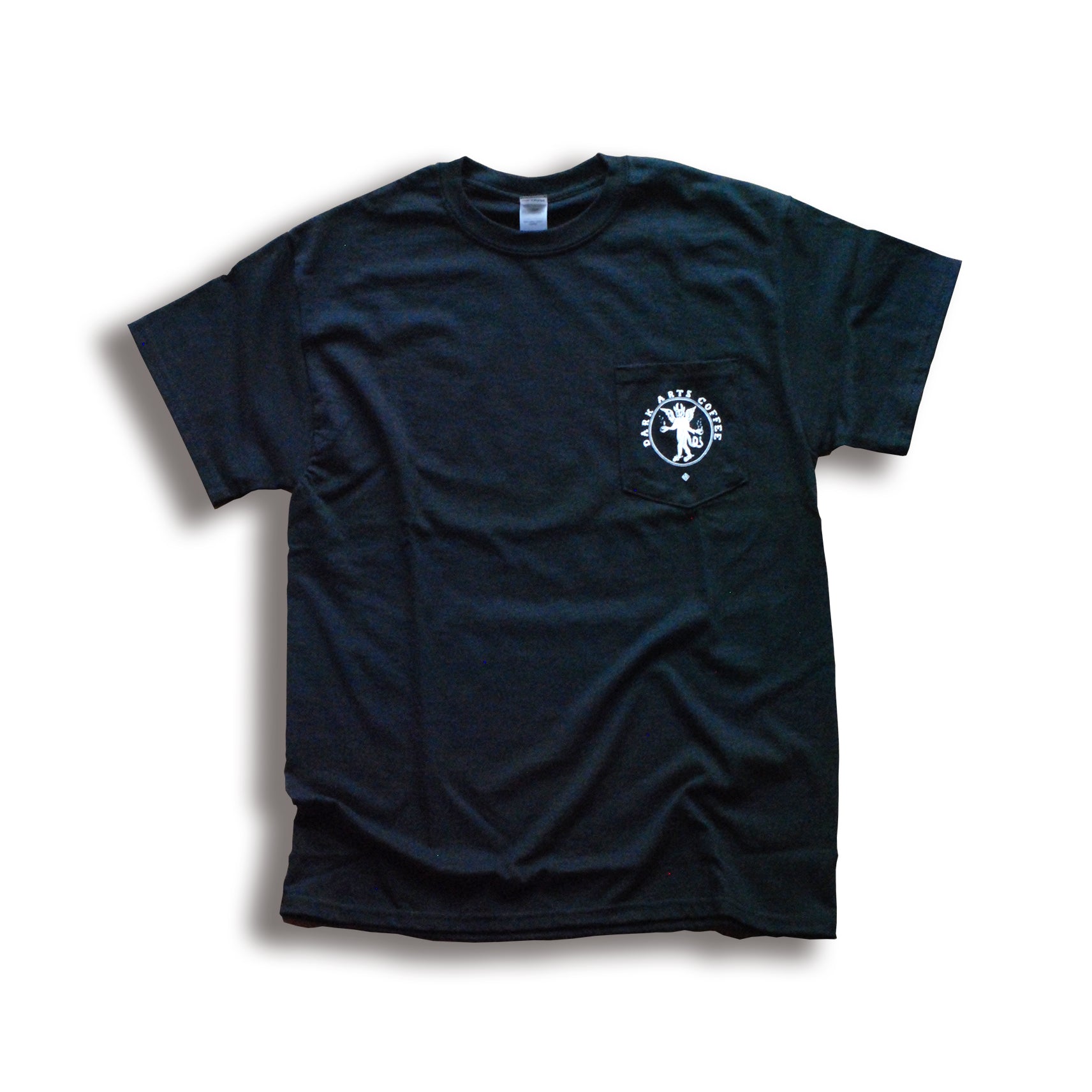 CLASSIC POCKET BLACK TSHIRT - Dark Arts Coffee Japan product image