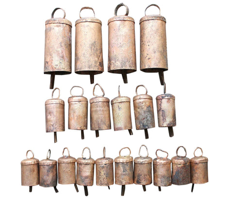 Handmade Decorative Tin Metal Craft Bells Shabby Chic Vintage Rustic 2 –  Mangogiftsstore