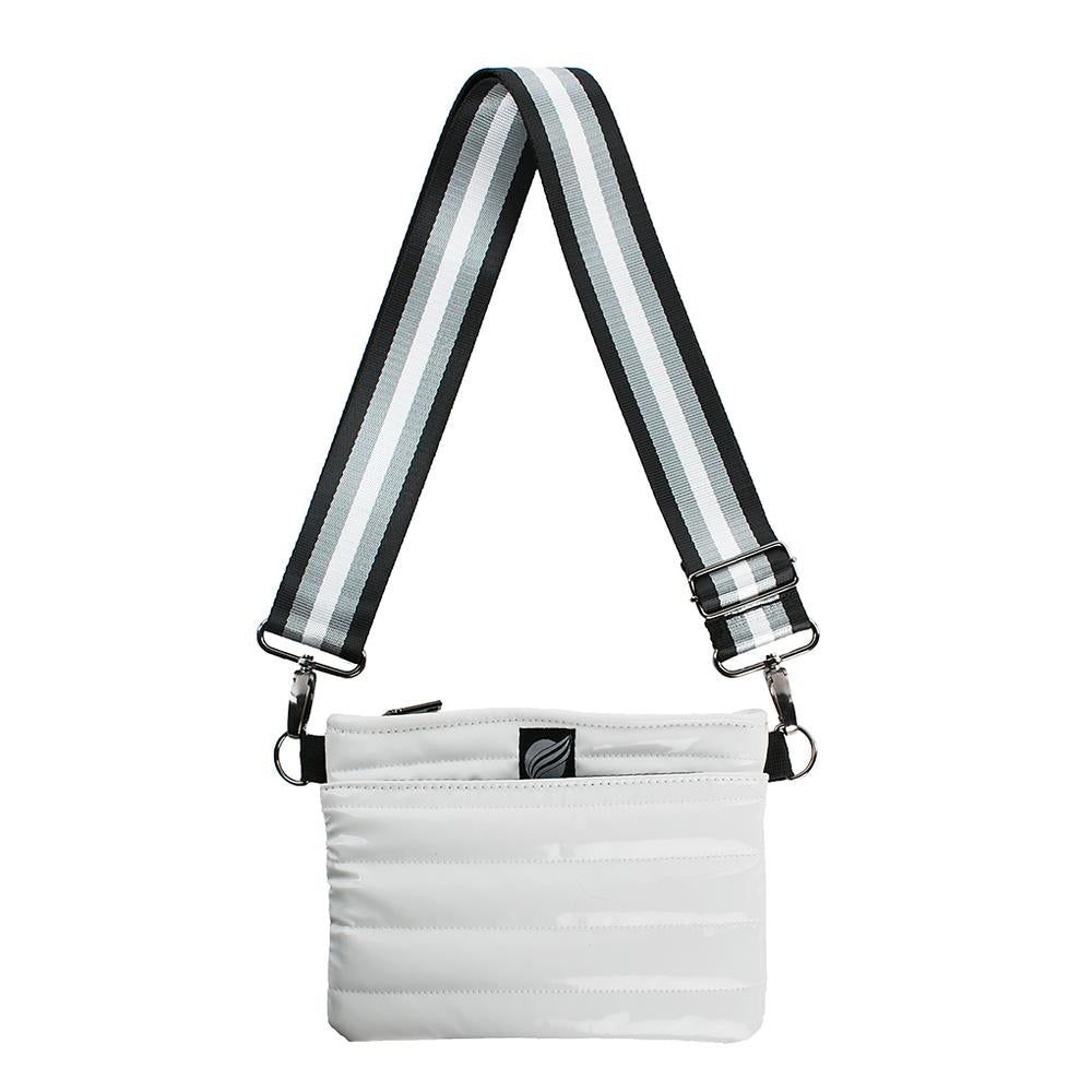 BUM BAG/CROSS BODY- Black Noir Cream Web – The Girls Room