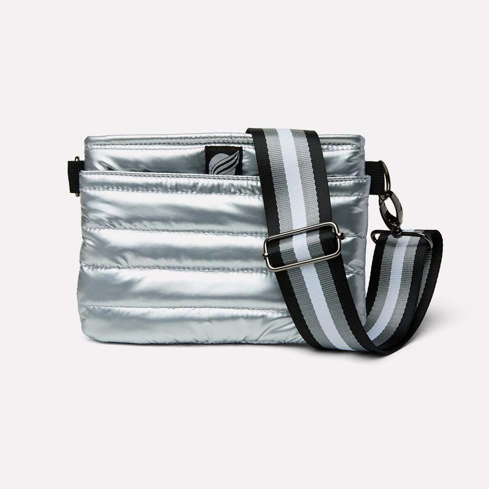 Think Royln - Bum Bag/Crossbody in Pearl Silver