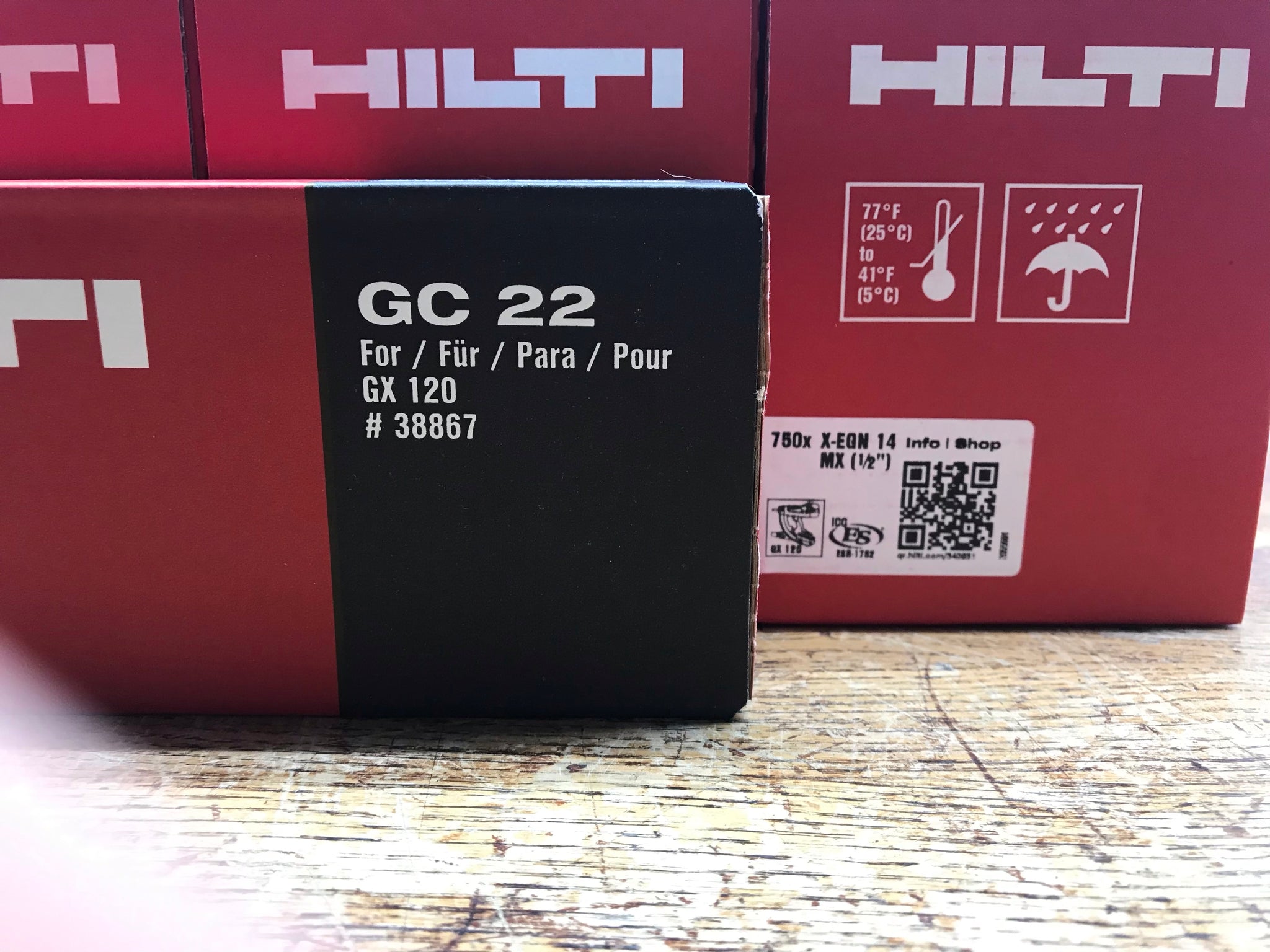 Hilti Gx 3 Pins Fuel Cells 4500 3 4 Pins 6 New Gc 41 Fuel Cells X Gn mx Collated Fasteners Assetrak Collated Nails