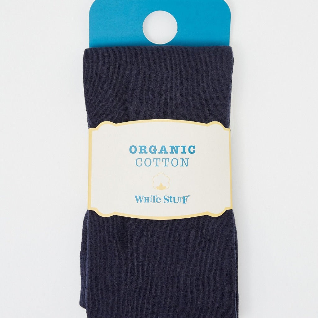 White Stuff Patty Plain Tights - Navy