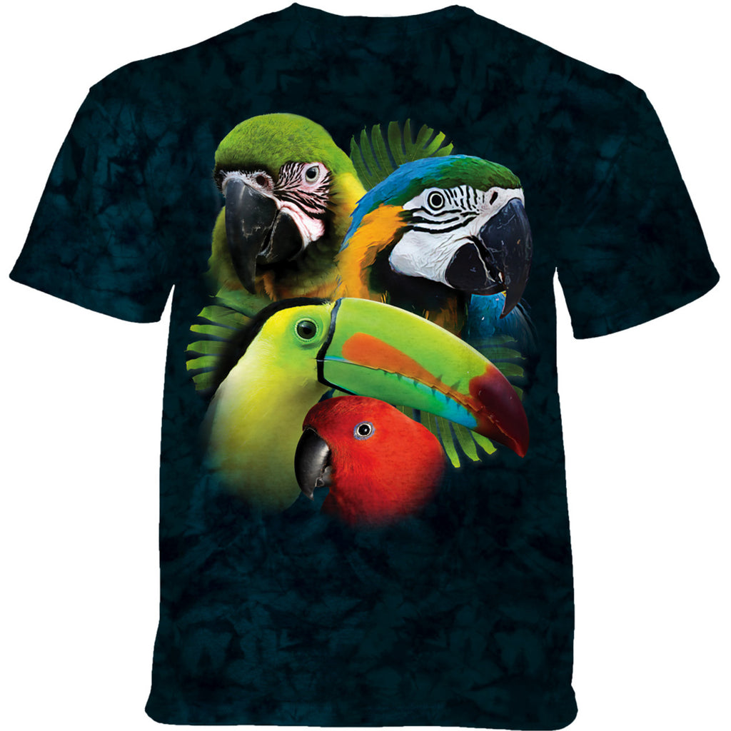 Blue Gold Macaw Parrot Wearing Shirt Stock Photo 2242137339