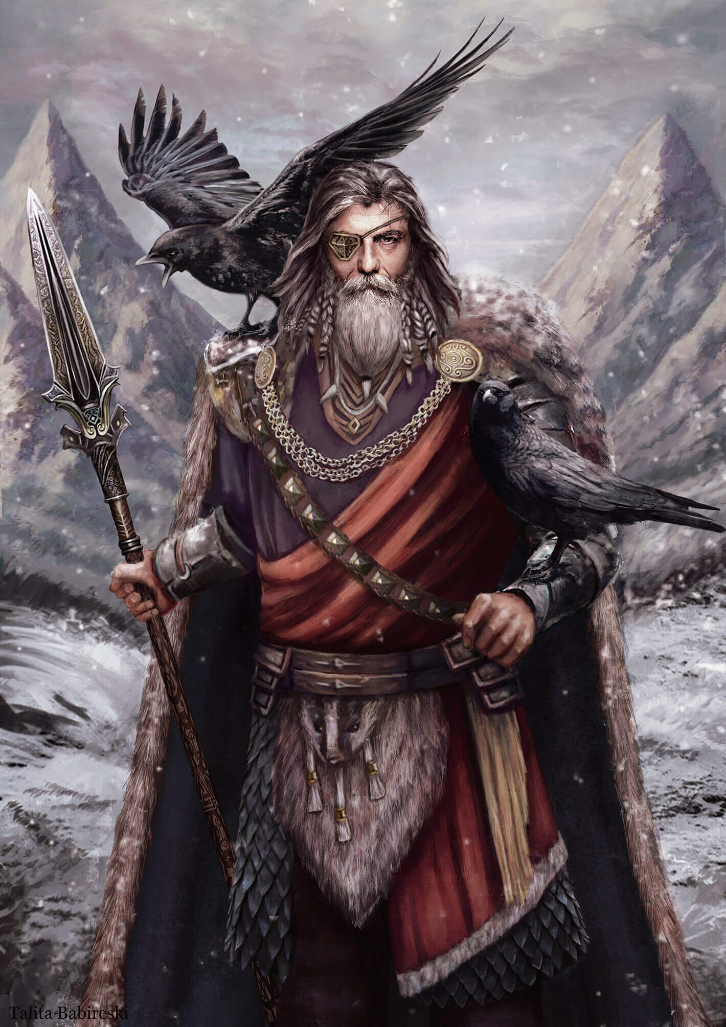 cuervos odin