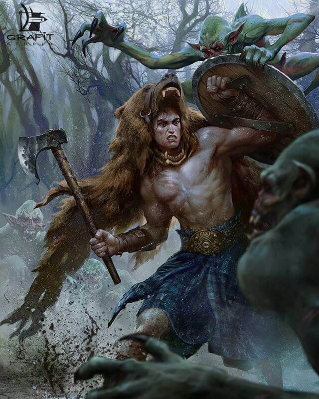 luchador vikingo