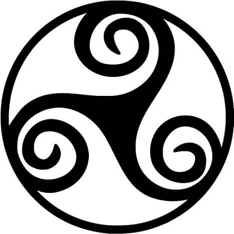 simbolo celta trisquel