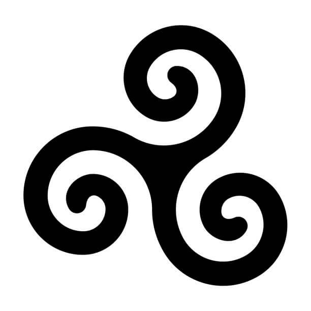 simbolo trisquel