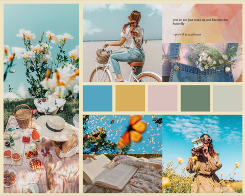 SPRING MOOD - BOARD One – Baxter and Bonny