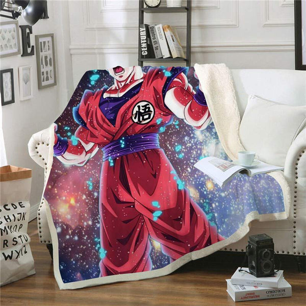 Dragon Ball Z Plush Throw Blanket