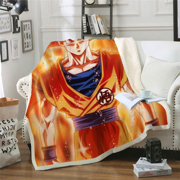 Dragon Ball Z Throw Blanket