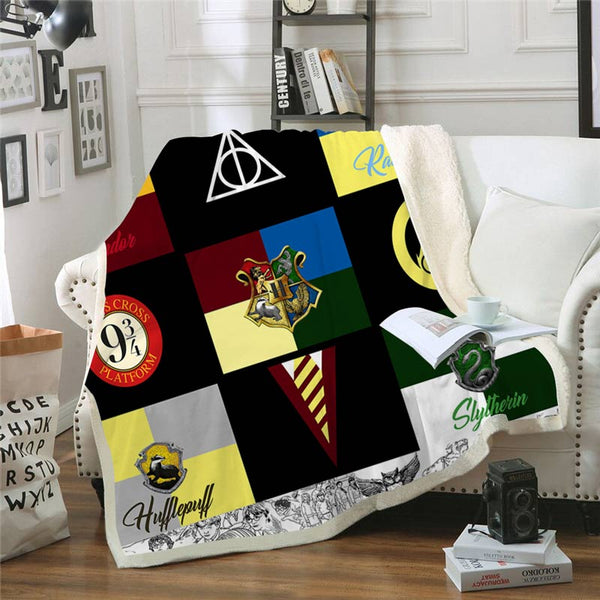Harry Potter Throw Blanket