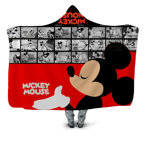 Mickey Mouse Hooded Blanket