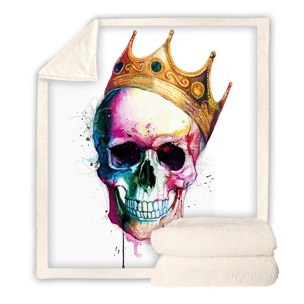 Skull King blanket