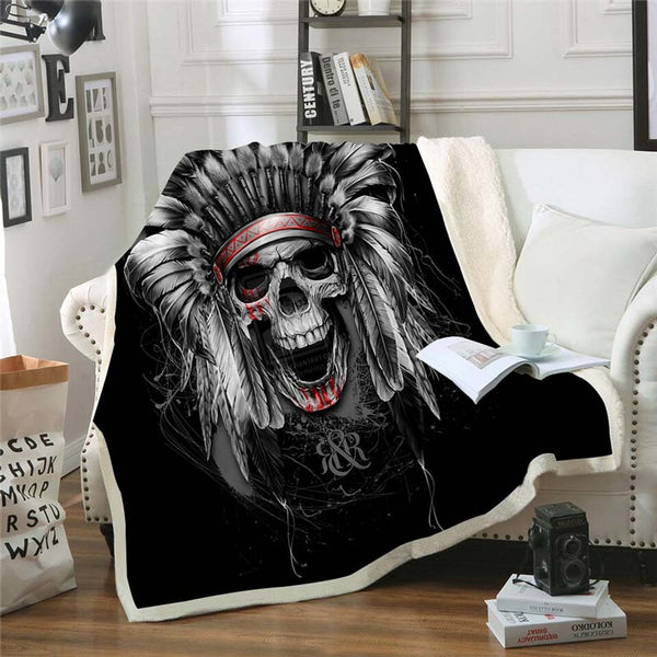 Skull Blanket