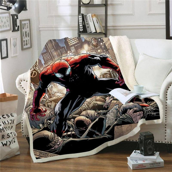 Spiderman Blanket