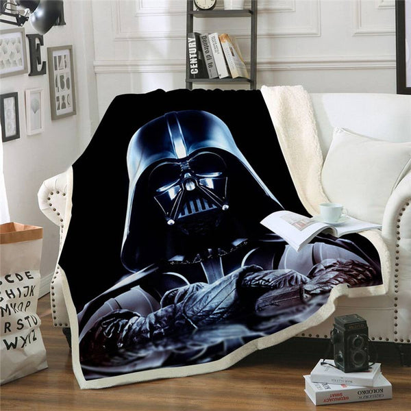 star wars plush blanket