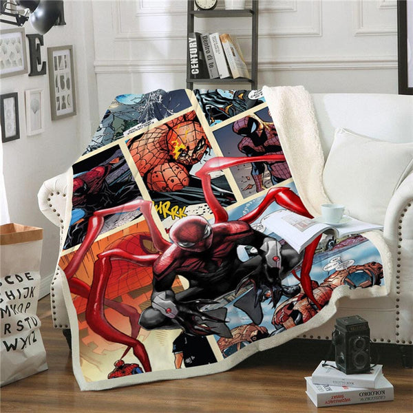 spiderman-blanket