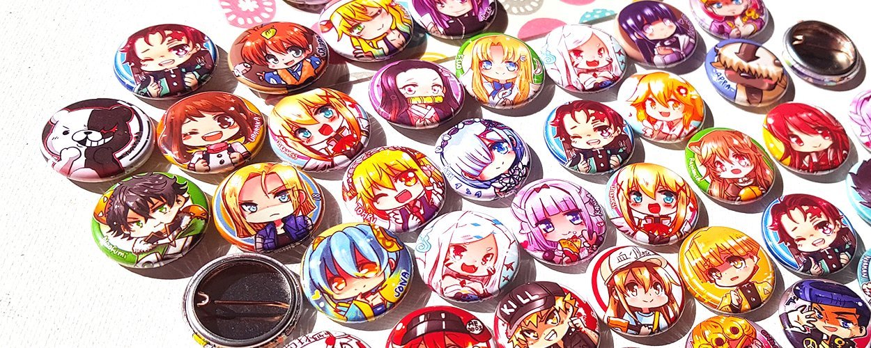 Anime Horn Button - Kitty – Tomu-Store.com