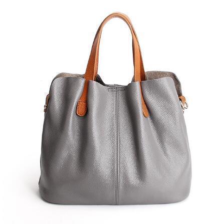 amor soft leather tote