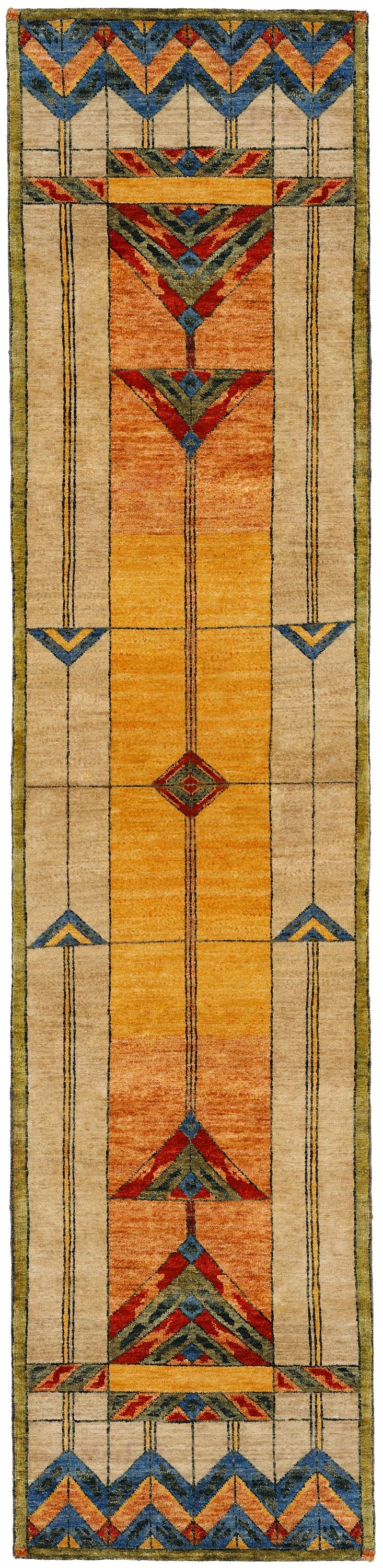 rugs with a stained glass design