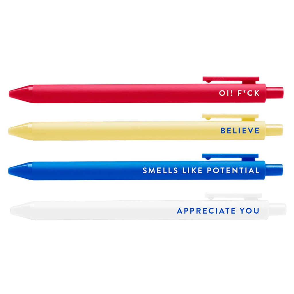 Prolific Swearing Awards Pen Set