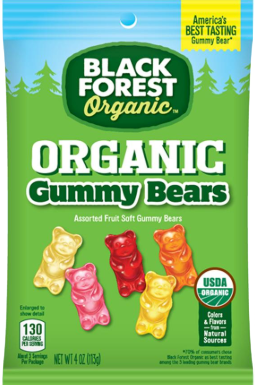 black forest organic gummy bears vegan