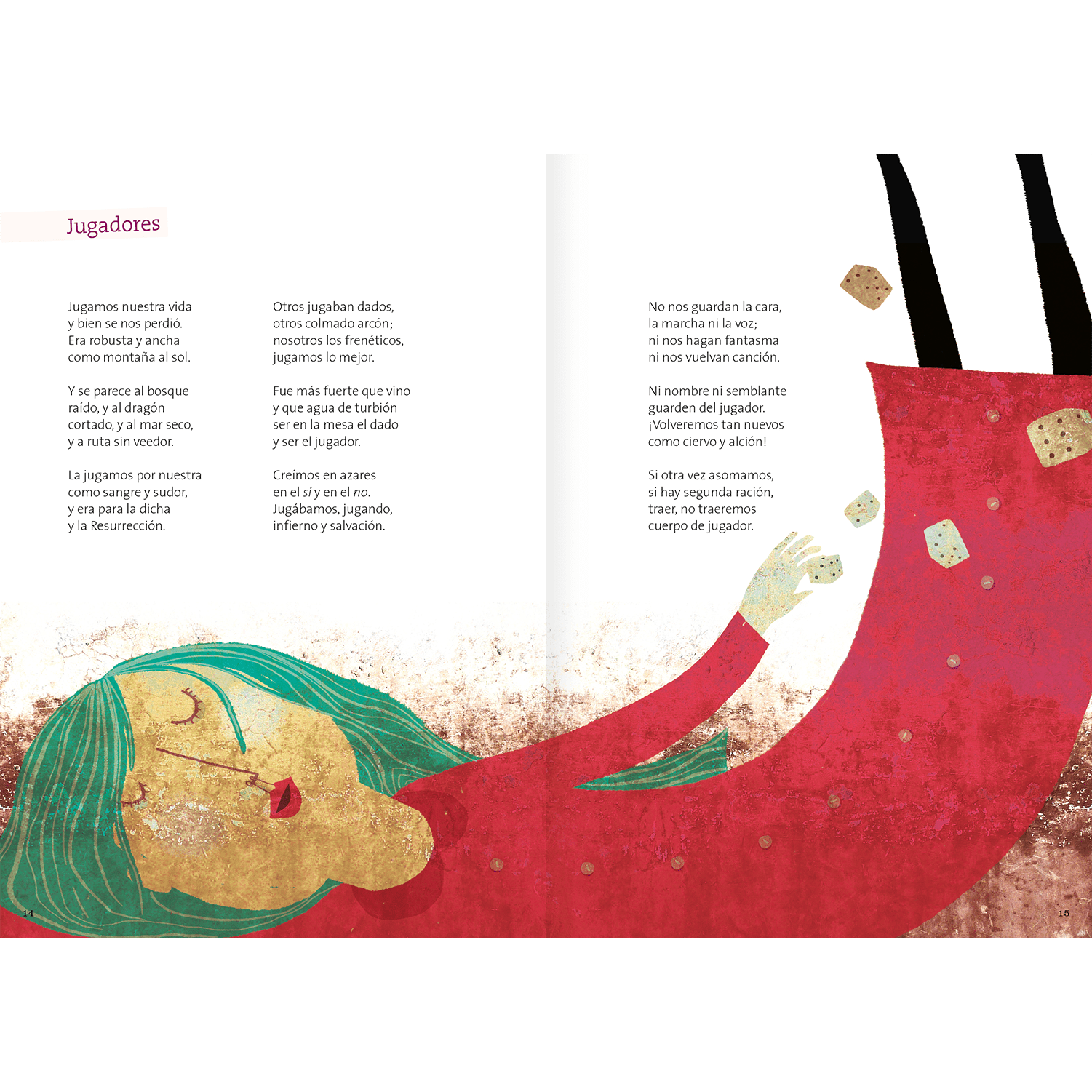 Gabriela Mistral, poemas ilustrados - Amanuta