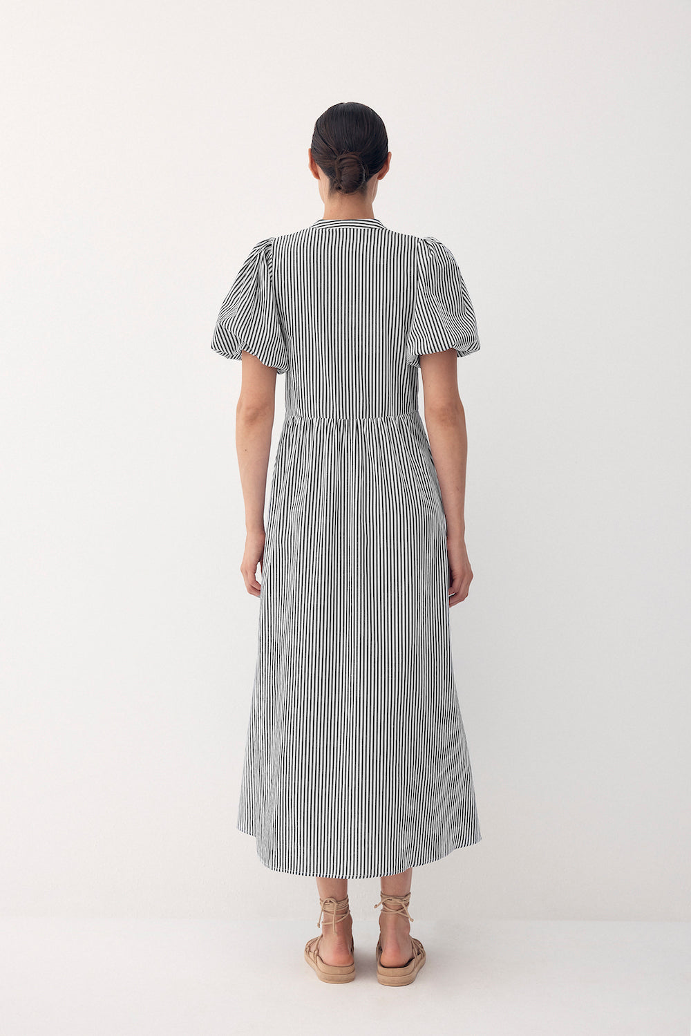 Bird & Knoll | Goldie Dress - Stripe | Introducing Resort 23 Collection