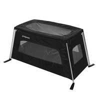 phil&teds traveller portable travel baby cot -  black