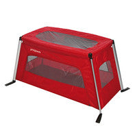 phil&teds traveller portable travel baby cot -  red