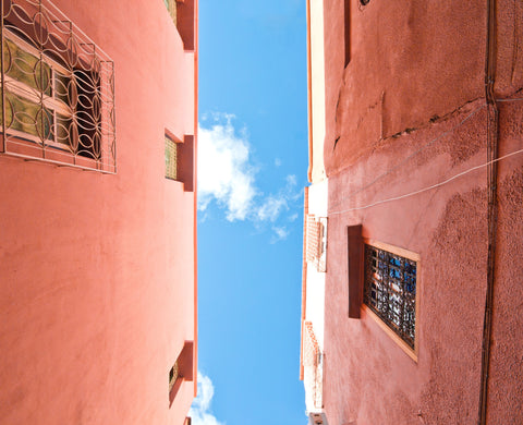 Rue Taza au maroc loin de marrakech MAZIR