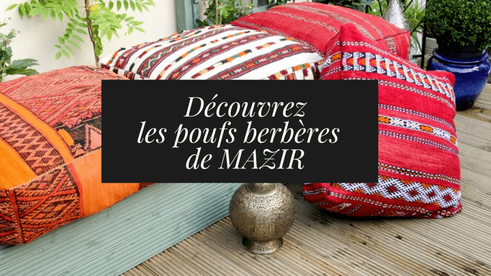 Pouf berbere mazir