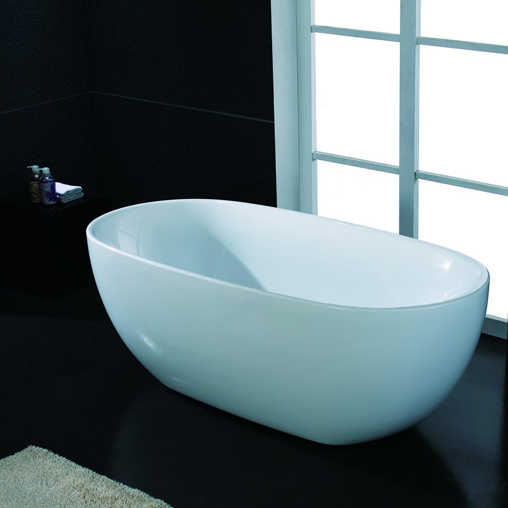 Akdy 67 Freestanding Soaking Bathtub Az F277