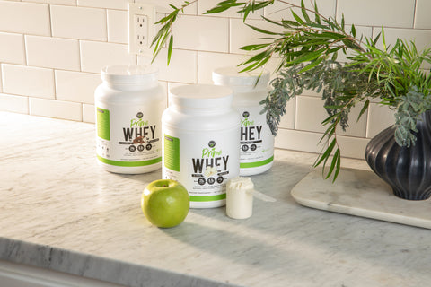 whey protein isolate, green apple, nutrition supplement