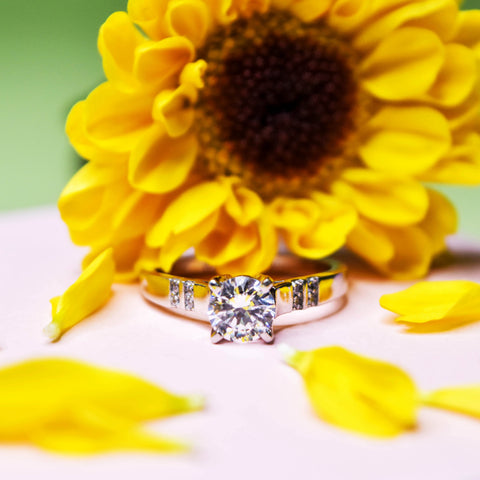 Matrimonio anillos de compromiso 2