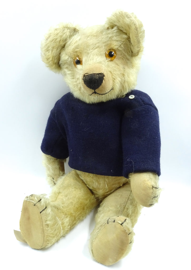 (1920) 2 Blue B Barnacle Bear Sold £140 – Grandma's Teddies