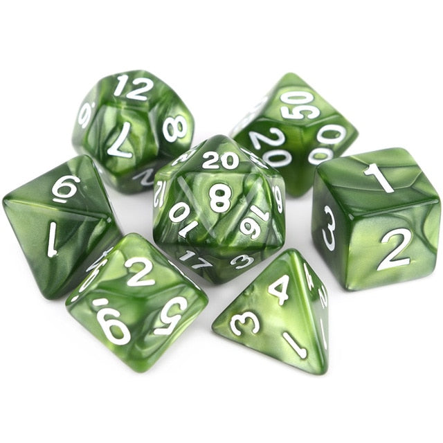 Various Acrylic Dnd Dice D4-D20 - Masters and Magic™