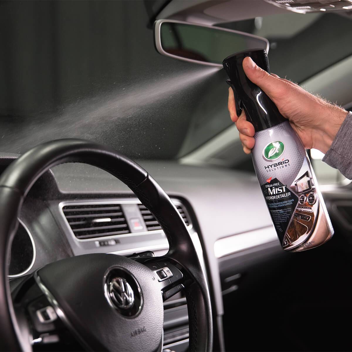 Using Stain Guard Spray to Keep Your Car's Interior Clean