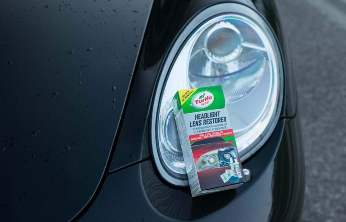 Turtle wax headlight restoration kit! #turtlewax #turtlewaxheadlightre