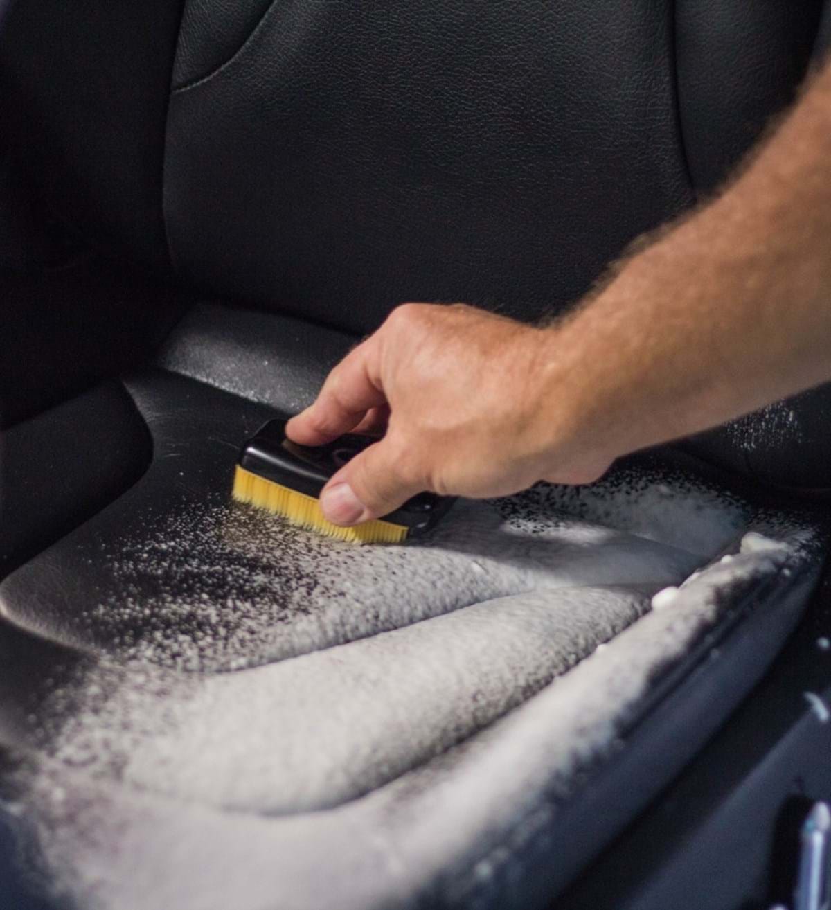 Car Detailing Brush Auto Seat Bristle Brushes Leather Seat