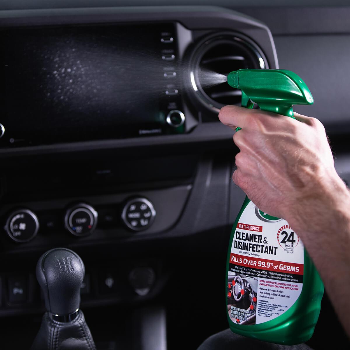 How to Clean a Sticky Car Cup Holder