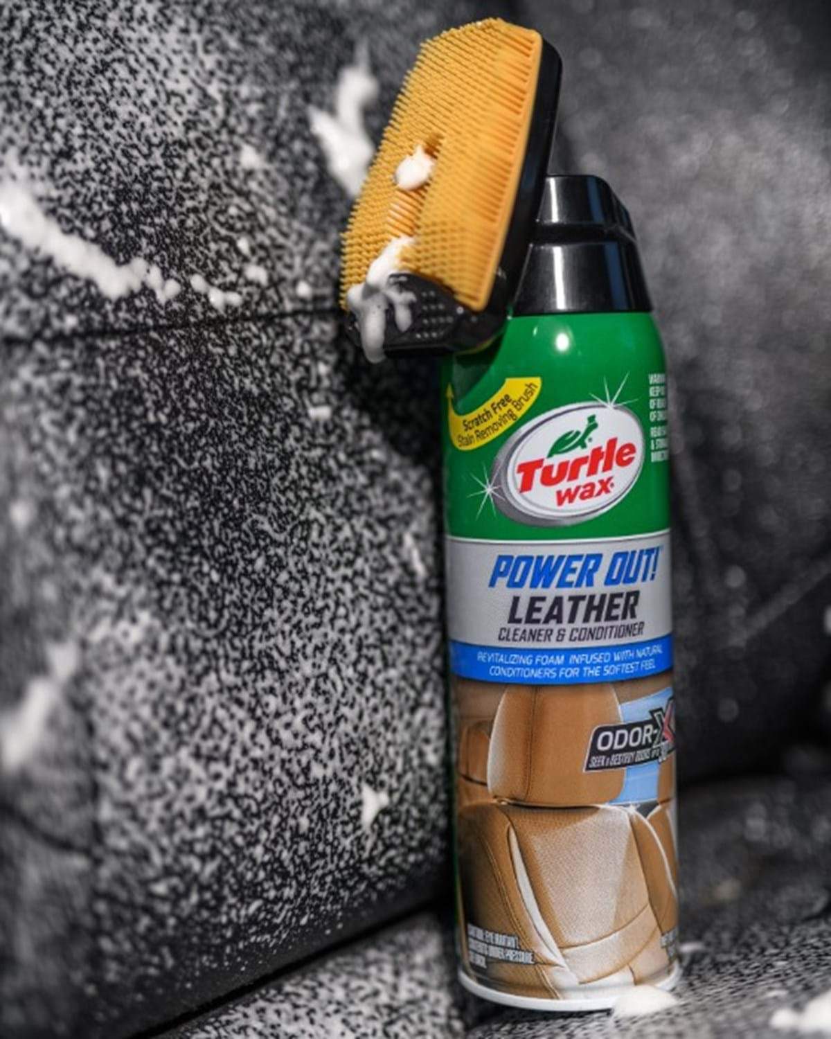 remove smoke smells - turtle wax - power out leather